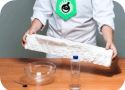 Kleber aus Xylol – Schritt 1