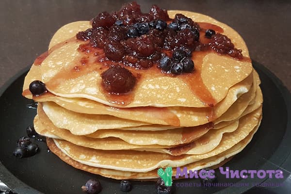 Dicke japanische Pancakes