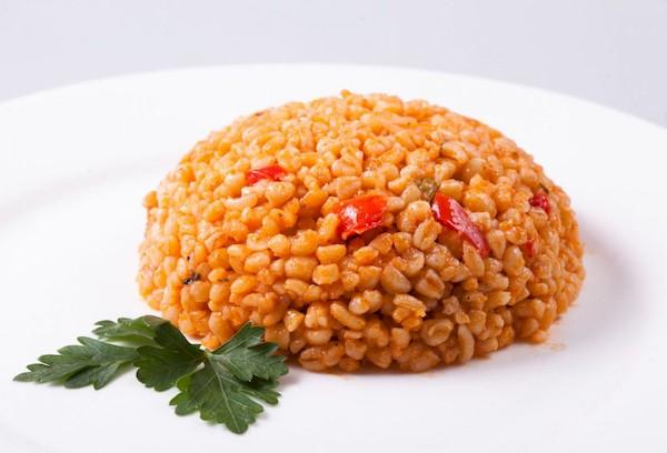 Gericht aus Bulgur