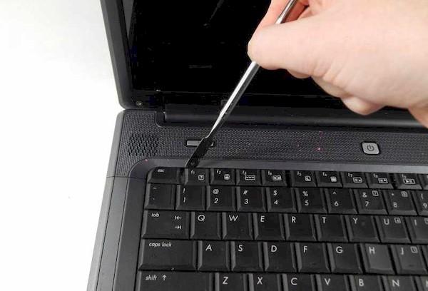Reinigung der Tastaturtasten