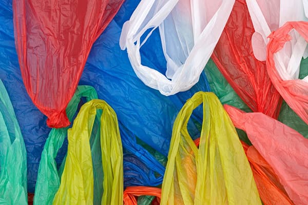 Bunte Zellophantüten