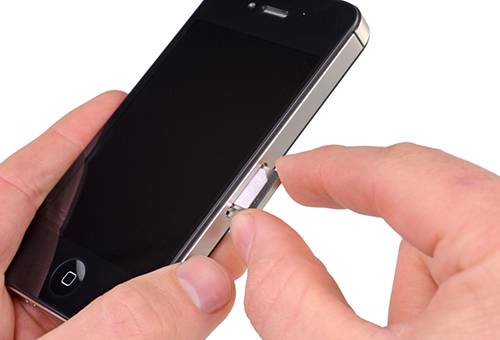 SIM-Karte im iPhone feststecken