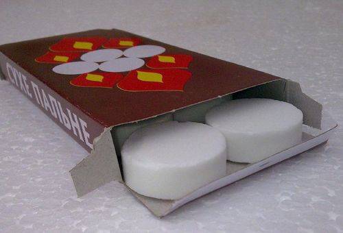 Trockener Brennstoff