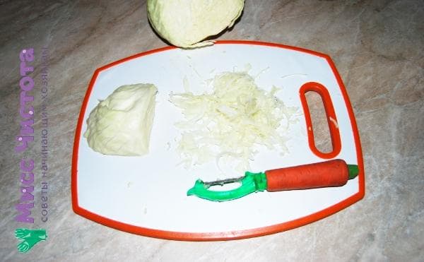 Julienne-Schäler, Brett und Kohl