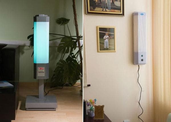 Quarzlampe im Haus