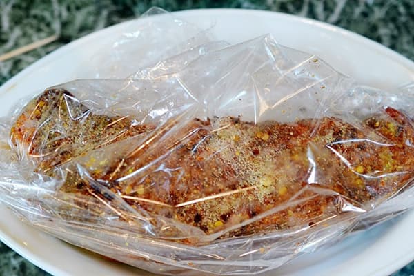Fleisch im Bratschlauch