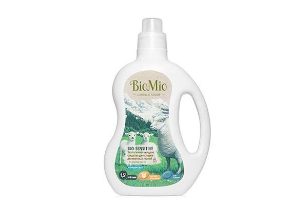 Hypoallergenes, duftfreies Waschgel Bio-Mio Bio-Sensitive mit Baumwollextrakt