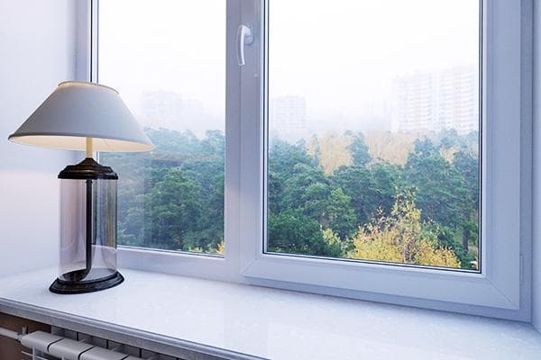 Fenster in der Wohnung