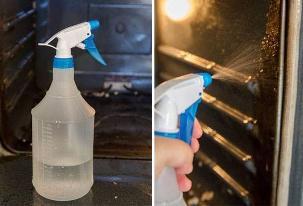 Reinigungsmittel für den Backofen