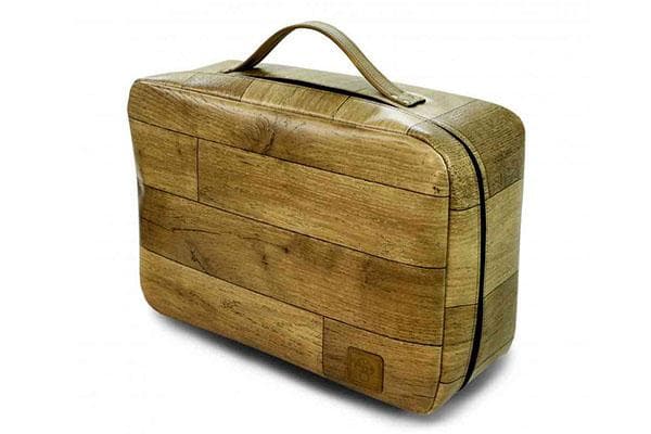 Koffer aus Linoleum