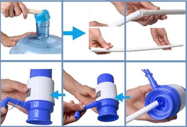 Reinigung der mechanischen Wasserpumpe
