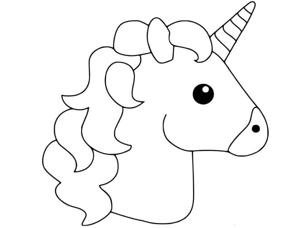 Vorlage für Squishy - Einhorn