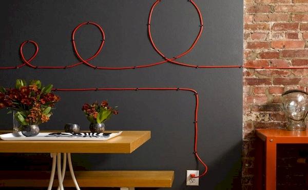 Kabel als Teil der Einrichtung 3