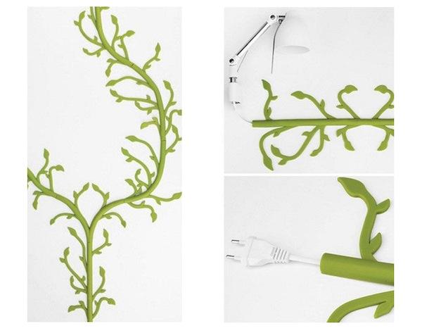 Kabel als Innendetail: Silikonauflagen