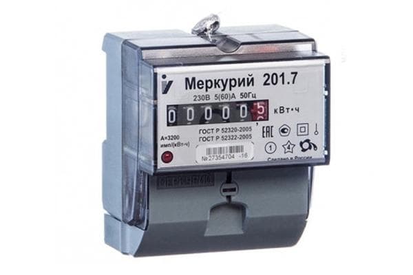 Zähler Mercury 201.7