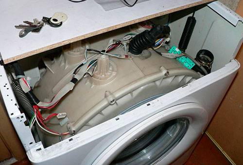 Austausch von Teilen der Waschmaschine