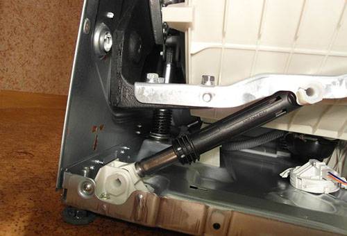 Dämpfer in der Waschmaschine