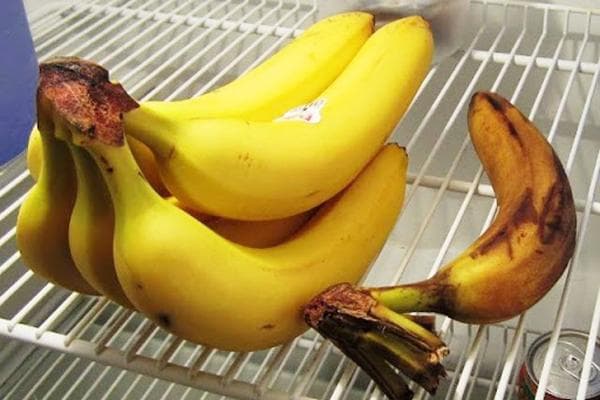 Bananen im Kühlschrank