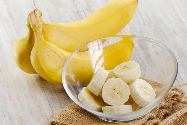 Geschnittene Bananen