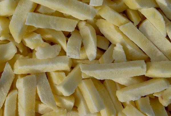 Gefrorene Kartoffeln