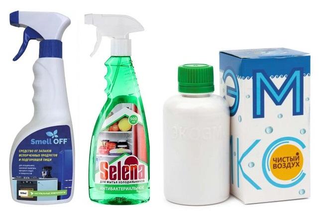 Spezielle Mittel gegen unangenehme Gerüche im Schrank