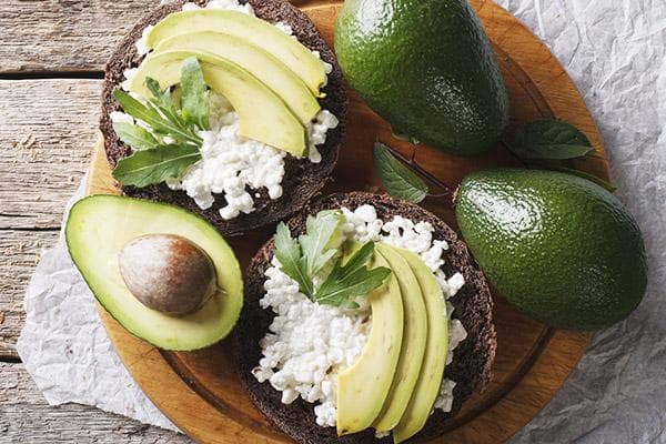 Gesunde Avocado-Brote