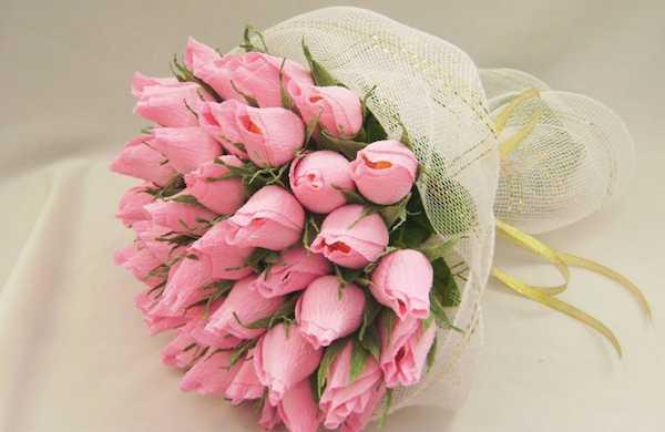 Blumensträuße aus Süßigkeiten für Frauen