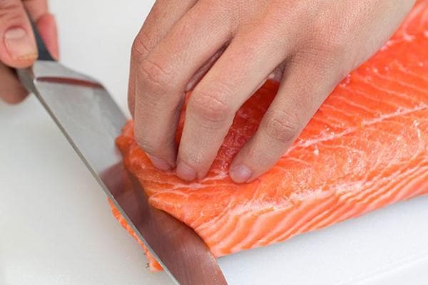 Lachsfilet