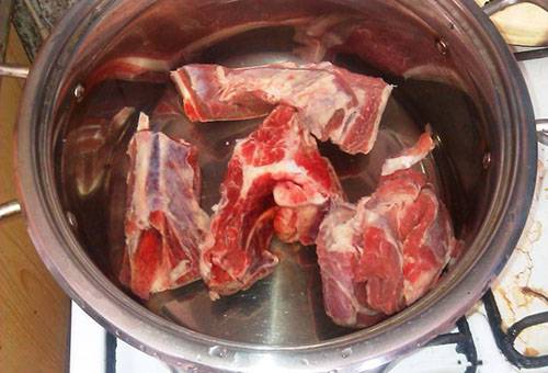 Rindfleisch kochen