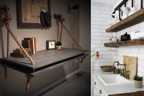 Regale im Loft-Stil
