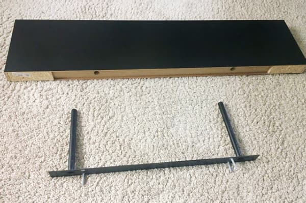 Befestigung für IKEA-Regale