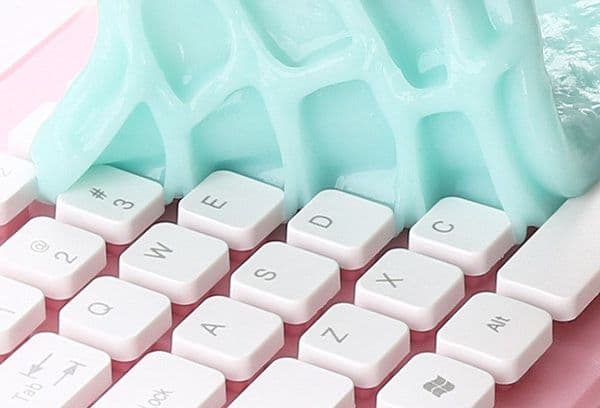 weiße Tastatur