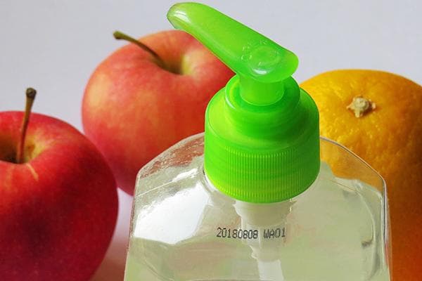 Reinigungsmittel für Obst