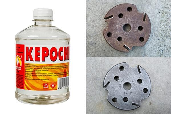 Petroleum gegen Rost