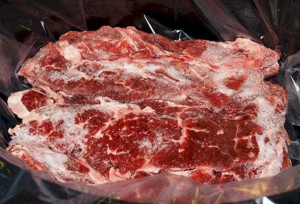 Einfrieren des Filets
