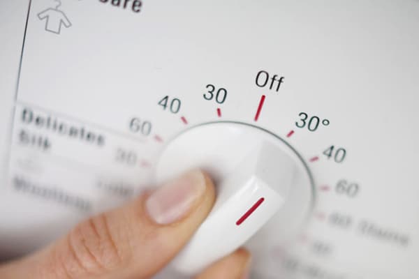 Wahl der Waschtemperatur