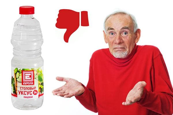 Essig hilft nicht gegen Coronavirus