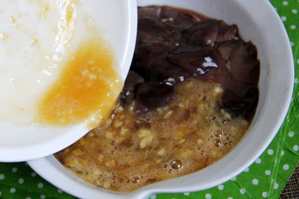 Marinade für Leber