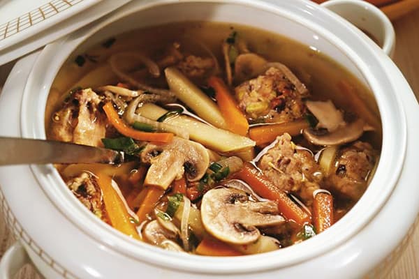 Pilzsuppe