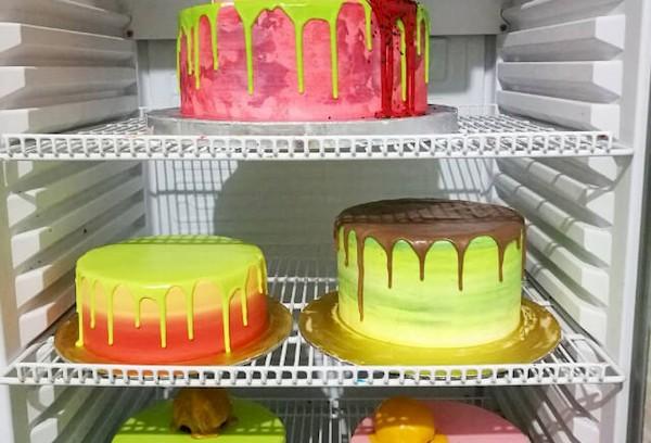 Tiefgekühlte Kuchen
