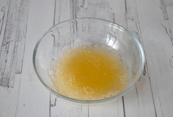 Auflösen der Gelatine