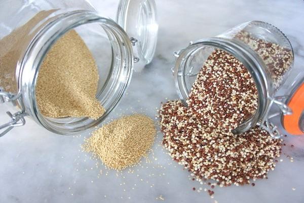 Amaranth und Quinoa