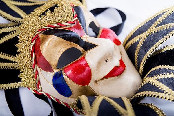 Venezianische Maske