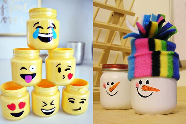 Spielzeug aus Babygläschen