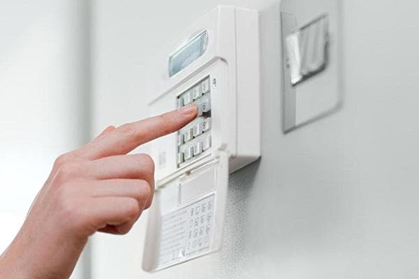 Alarmanlage in der Wohnung