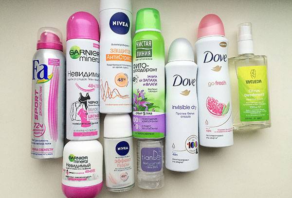 Deodorants und Antitranspirante