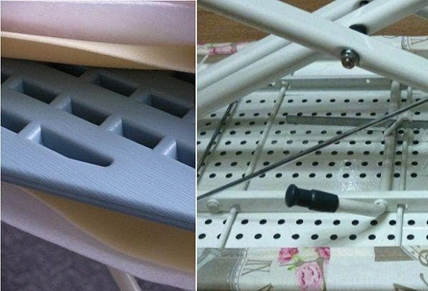 Tischplatte des Bügelbretts