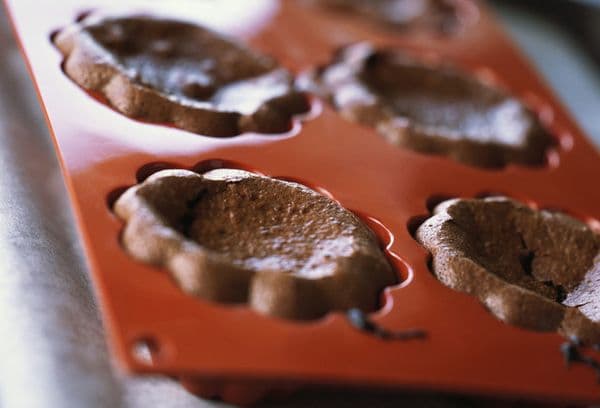 Muffins in Silikonformen