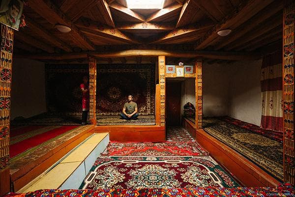 Traditionelles Interieur Usbekistans
