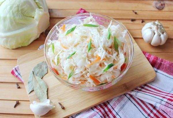 Sauerkraut in einer Schüssel